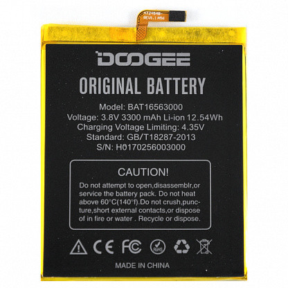 Аккумулятор для Doogee Shoot 1 батарея оригинальный - фото 1 - id-p671009206