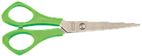 Ножницы детские 142мм, для левши, салатовый, KIDS Line (ZB.5002-15)