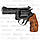 Револьвер me-38 magnum 4r чорний дерев'яна рукоятка, фото 3