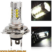 Автолампы H4 16 CREE LED 6500K автолампы светодиодные автолампы авто лед лампы авто лампа лед светодиодная дхо