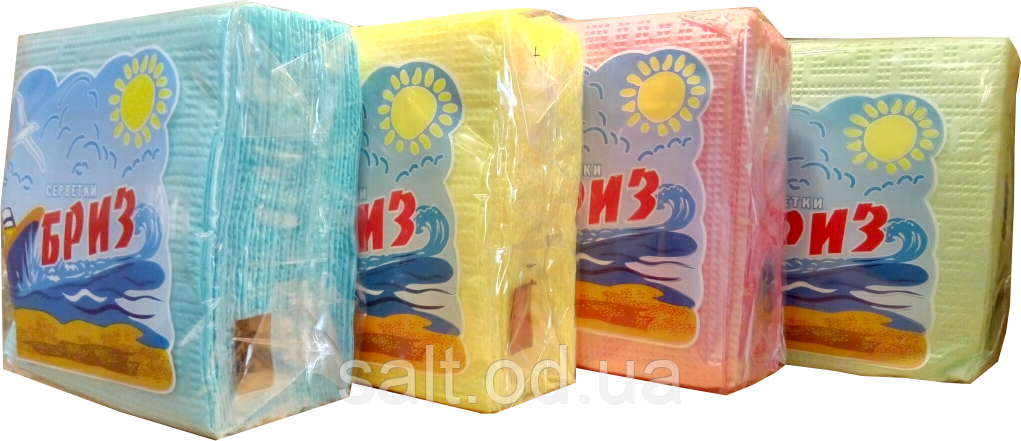 Серветки ТМ "Бриз", 30шт.