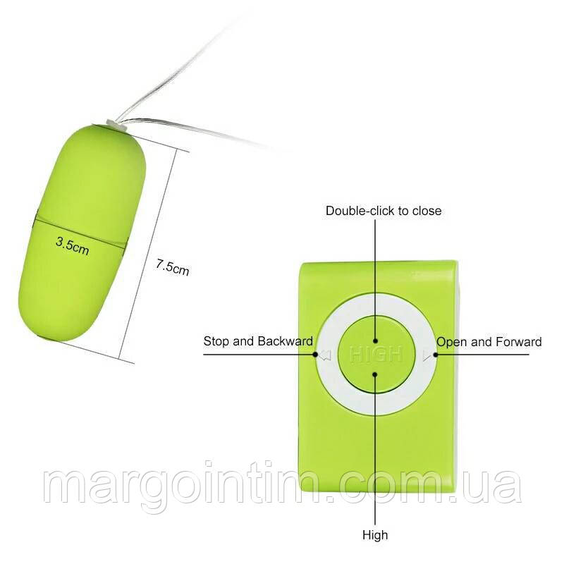 Вібро - яйце з пультом керування Бездротовий вібратор Вагінальна іграшка, фото 1