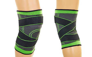 Наколінник еластичний із фіксувальним ременем SIBOTE KNEE SUPPORT