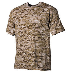 Футболка US T-Shirt, halbarm, 170 g/m²  digital- desert