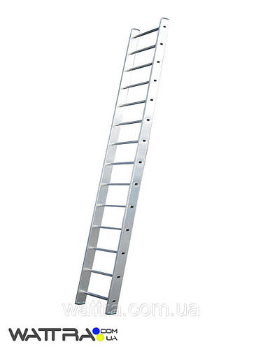 Купить Лестница приставная 7114 ITOSS алюминиевая, 14 ступеней, длина 3 ...