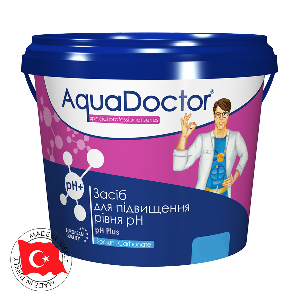 Засіб для підвищення рівня pH AquaDoctor pH Plus 50 кг