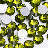 Стрази DMC Преміум, Olivine, ss16 (4 мм), 100 шт.