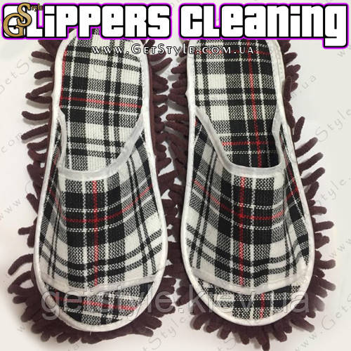 Тапочки для прибирання - "Slippers Cleaning"