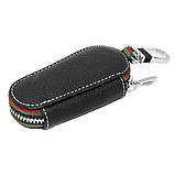 Ключниця Carss з логотипом AUDI 01005 чорна, фото 6