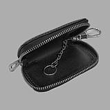 Ключниця Carss з логотипом NISSAN 09011 чорна, фото 7