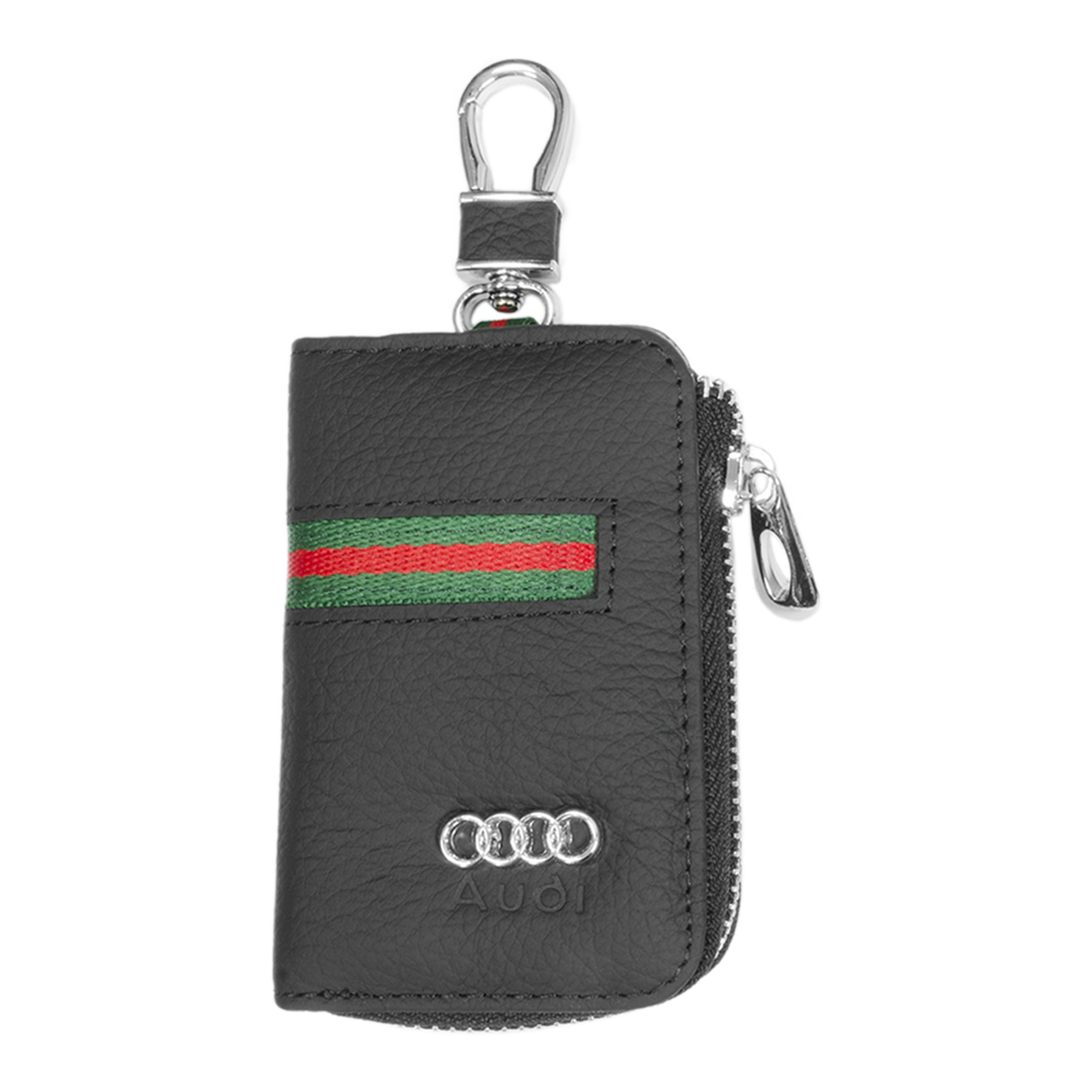 Ключниця Carss з логотипом AUDI 01012 багатофункціональна чорна