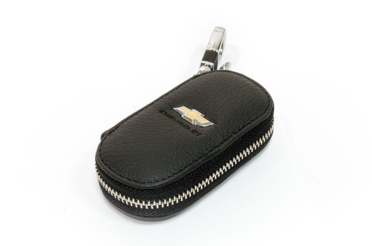Ключниця Carss з логотипом CHEVROLET 14003 чорна