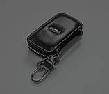 Ключниця Carss з логотипом CHEVROLET 14011 чорна, фото 3