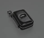 Ключниця Carss з логотипом CHEVROLET 14011 чорна, фото 4