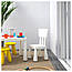Дитячий стілець IKEA MAMMUT для/будинки/вулиці білий 403.653.71, фото 4