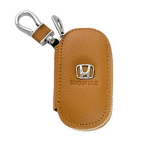 Ключниця Carss з логотипом HONDA 08001 коричнева