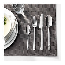 Столовий набір, 24 предмети, нержавіюча сталь, 103.045.34, IKEA, ІКЕА, SMAKGLAD