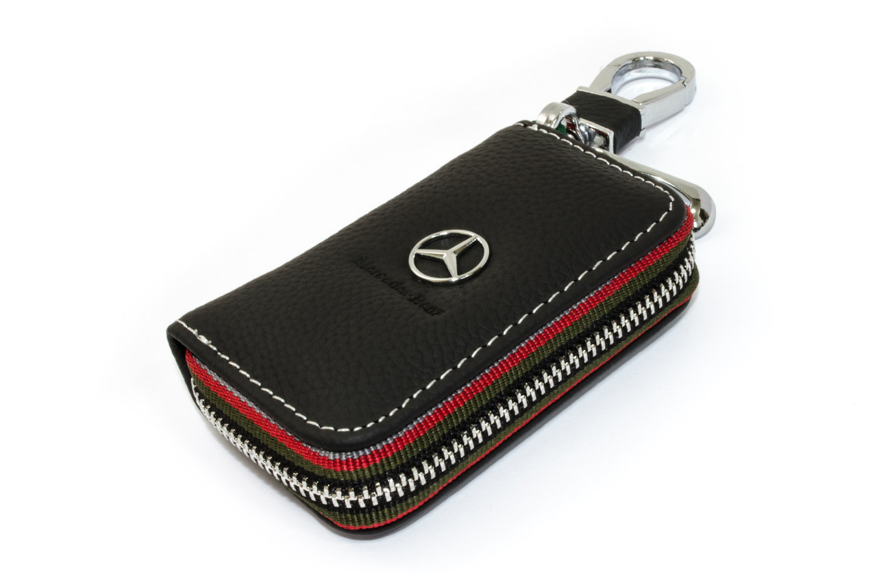 Ключниця Carss з логотипом MERCEDES 02006 чорна, фото 1