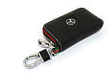 Ключниця Carss з логотипом MERCEDES 02006 чорна, фото 3
