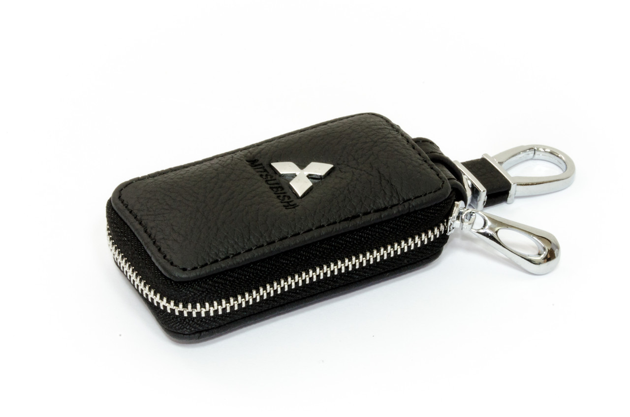 Ключниця Carss з логотипом MITSUBISHI 11004 чорна