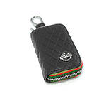 Ключниця Carss з логотипом NISSAN 09009 чорна, фото 4