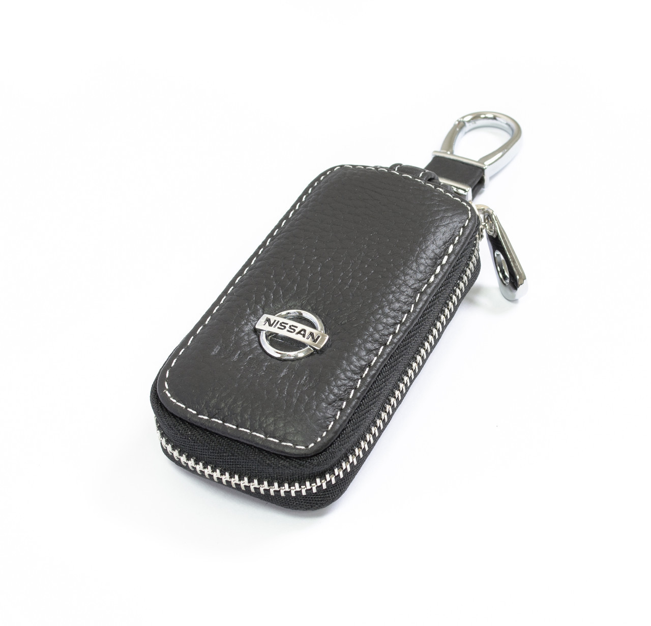 Ключниця Carss з логотипом NISSAN 09010 чорна