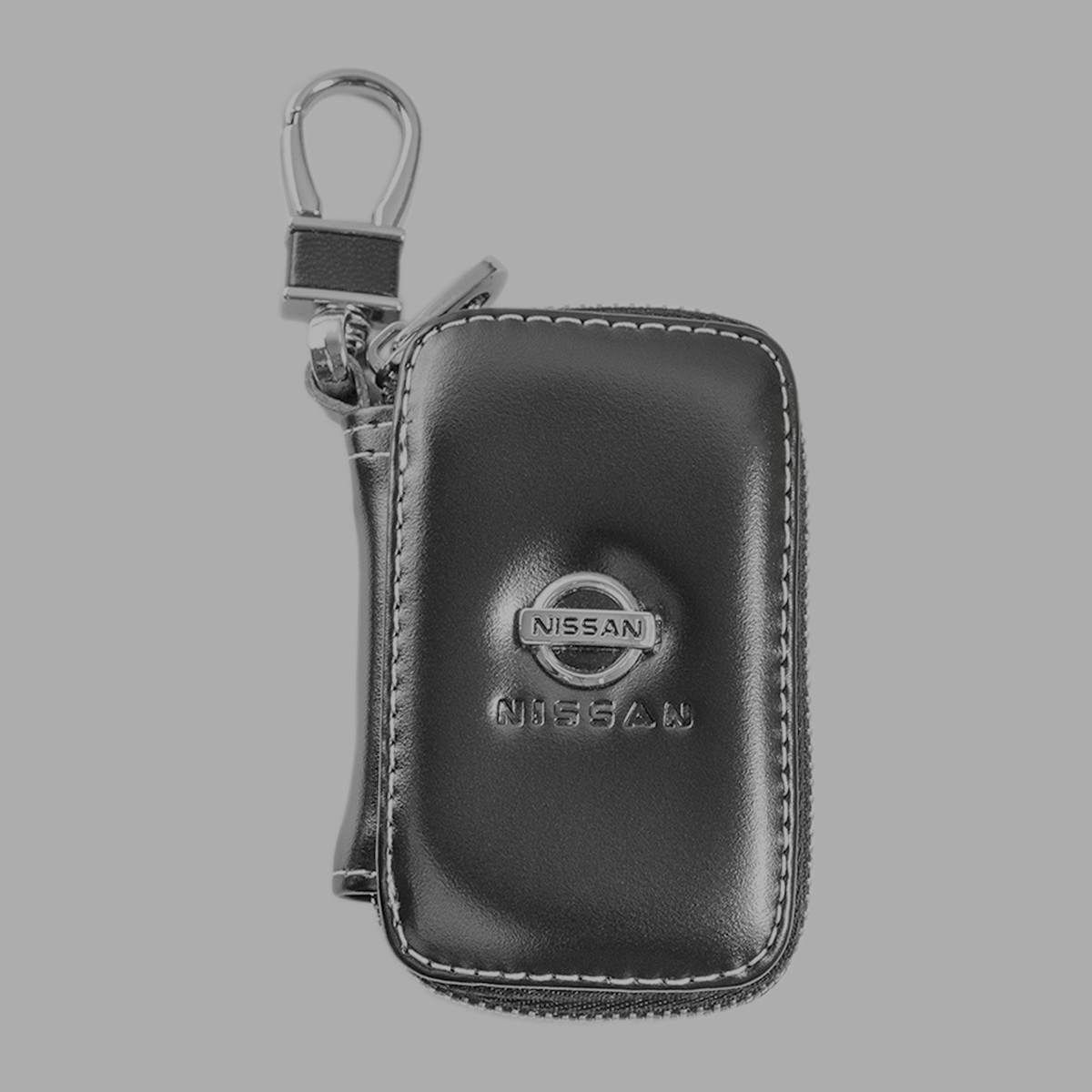 Ключница Carss с логотипом NISSAN 09011 черная