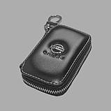 Ключниця Carss з логотипом NISSAN 09011 чорна, фото 2