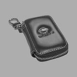 Ключниця Carss з логотипом NISSAN 09011 чорна, фото 3