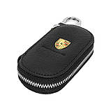 Ключниця Carss з логотипом PORSCHE 06003 чорна, фото 3