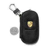 Ключниця Carss з логотипом PORSCHE 06003 чорна, фото 7