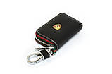 Ключниця Carss з логотипом PORSCHE 06006 чорна, фото 4
