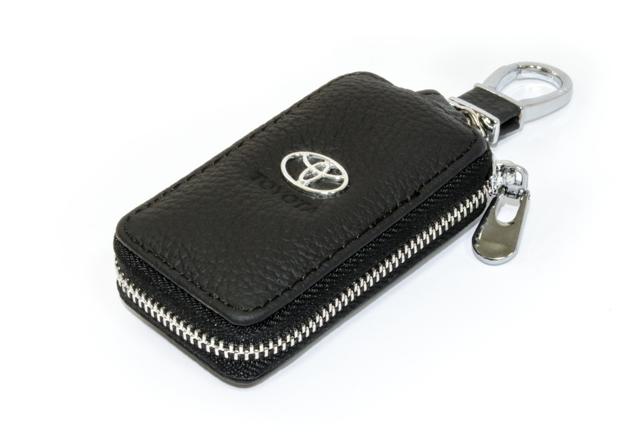 Ключниця Carss з логотипом TOYOTA 07004 чорна, фото 1