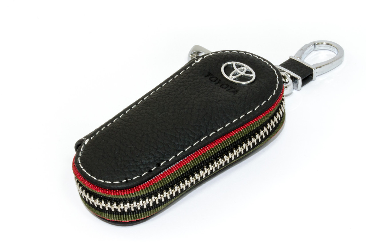 Ключниця Carss з логотипом TOYOTA 07005 чорна, фото 1