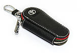 Ключниця Carss з логотипом TOYOTA 07005 чорна, фото 4