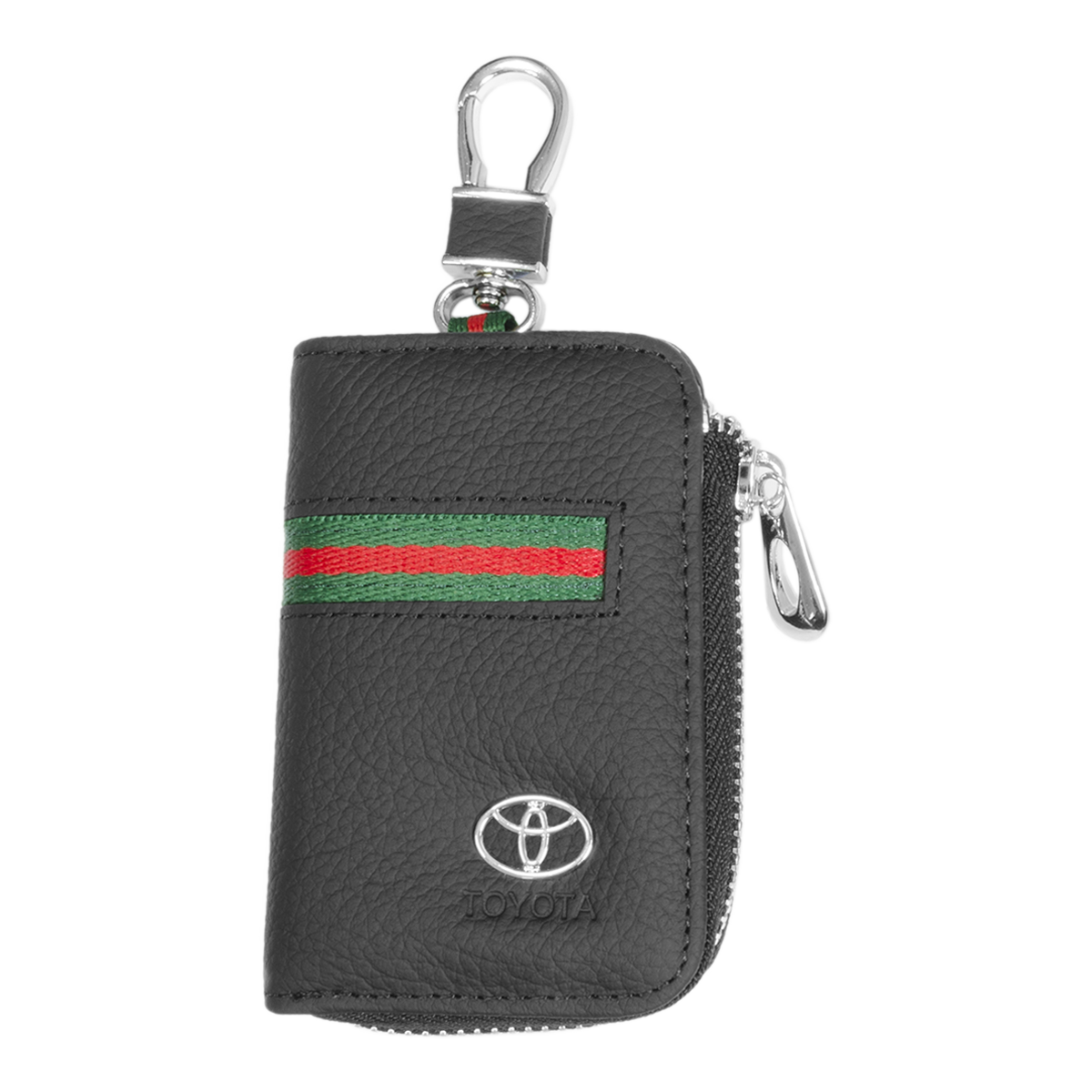Ключниця Carss з логотипом TOYOTA 07012 багатофункціональна чорна, фото 1