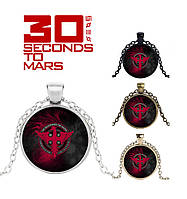 Кулон 30 seconds to Mars с лого Феникс