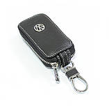 Ключниця Carss з логотипом VOLKSWAGEN 04010 чорна, фото 3