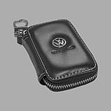 Ключниця Carss з логотипом WOLKSVAGEN 04011 чорна, фото 5