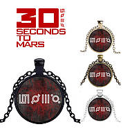 Кулон 30 seconds to Mars с глифами