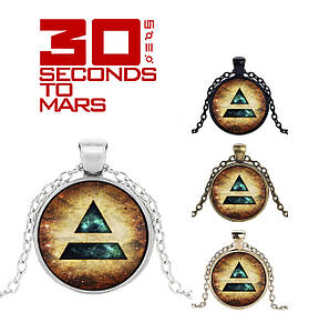 Кулон 30 seconds to Mars з гліфів