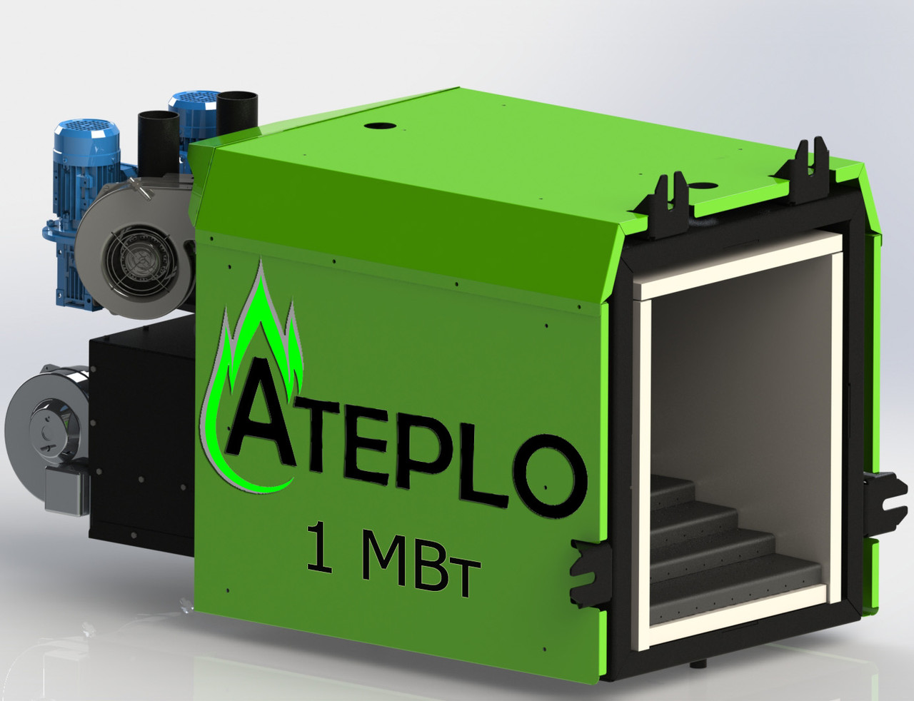 Пелетні пальник Ateplo AP 1000 кВт