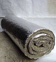 Мат теплоізоляційний з алюмінієвою фольгою з одного боку (продається тільки рулонами)