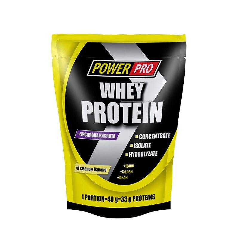 Купити Сироватковий протеїн концентрат Power Pro Whey Protein (1 кг