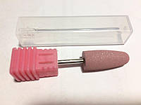 Насадка для фрезера силикон-карбидная (полировщик, розовая)