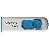 USB флеш накопичувач ADATA 32GB C008 White USB 2.0 (AC008-32G-RWE)