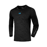 Футболка с длинными рукавами Under Armour HeatGeatr Compression G051708-2 M Черная (G051708-2)