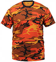 Футболка мужская камуфляж - Colored Camo T-Shirts материал поликотон 60/40 ROTCHO США размер - M