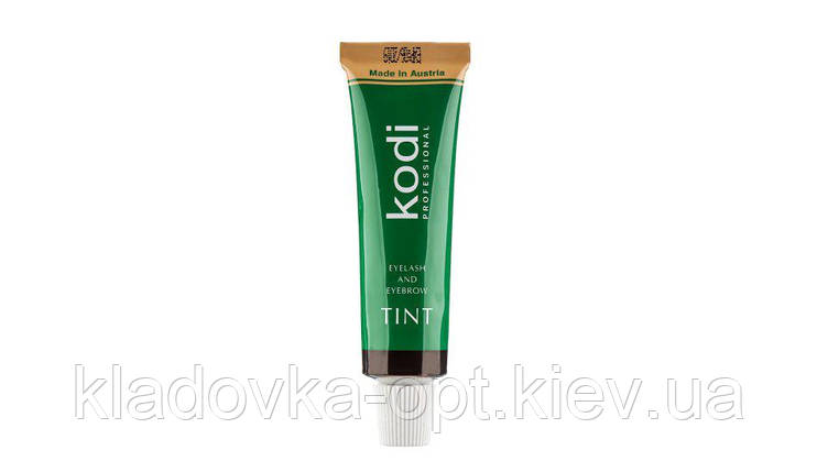 Фарба для брів та вій Kodi Professional (коричнева), 15 мл, фото 2