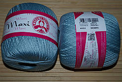 Пряжа Madame Tricote Maxi - 4932 блакитно сірий